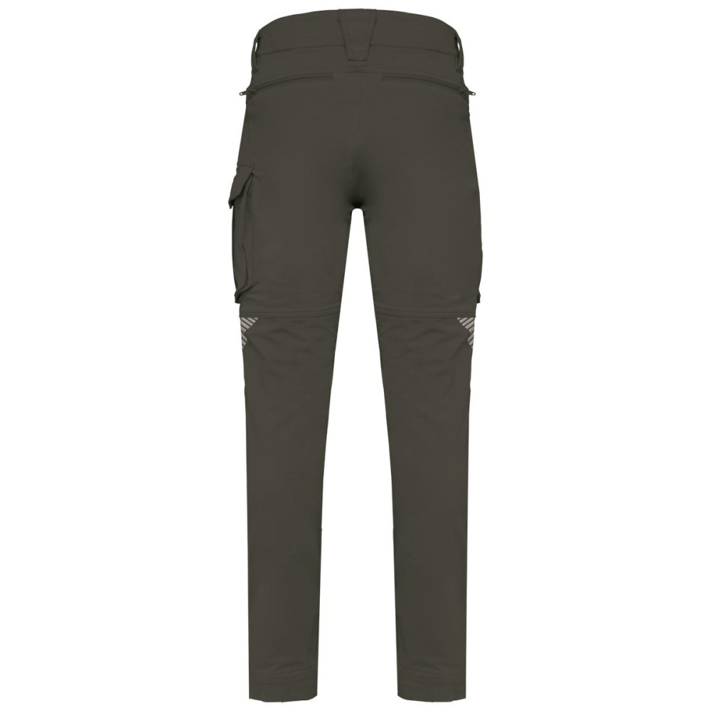 Pantalon léger stretch recyclé multipoches unisexe 