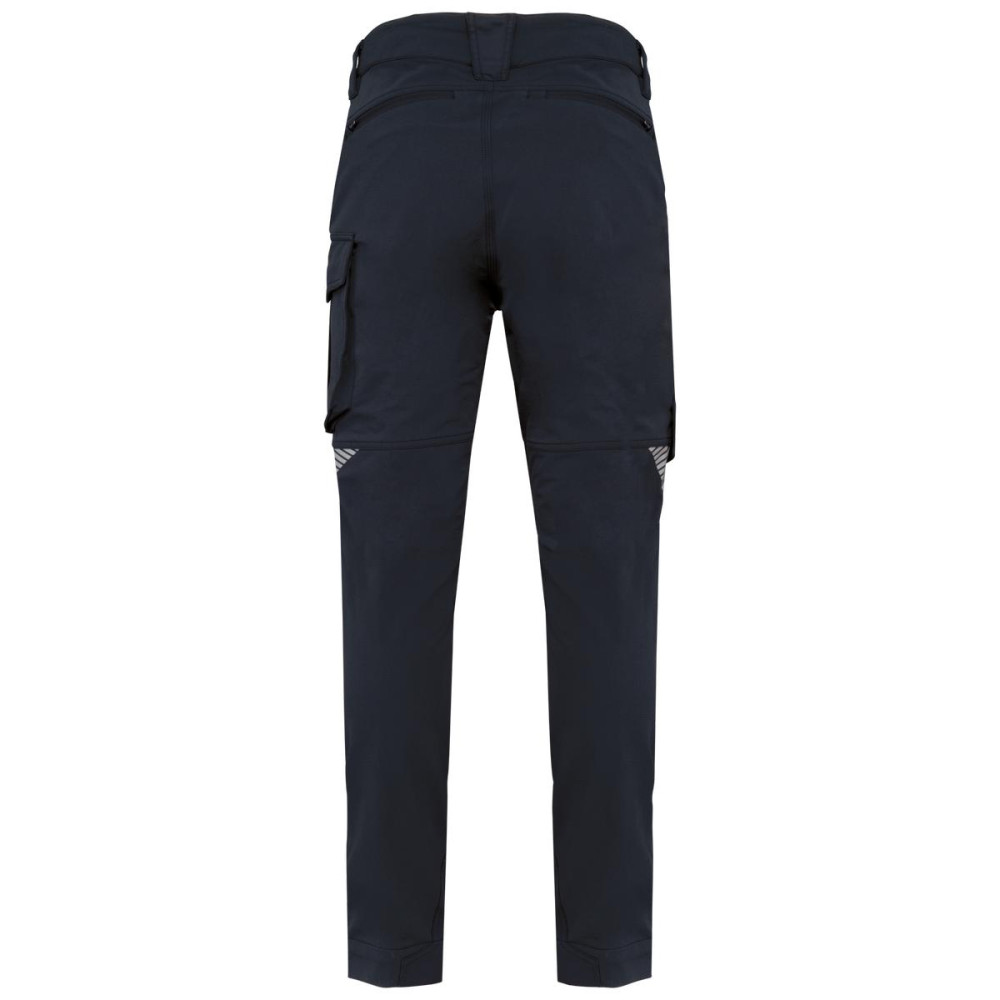 Pantalon léger stretch recyclé multipoches unisexe 