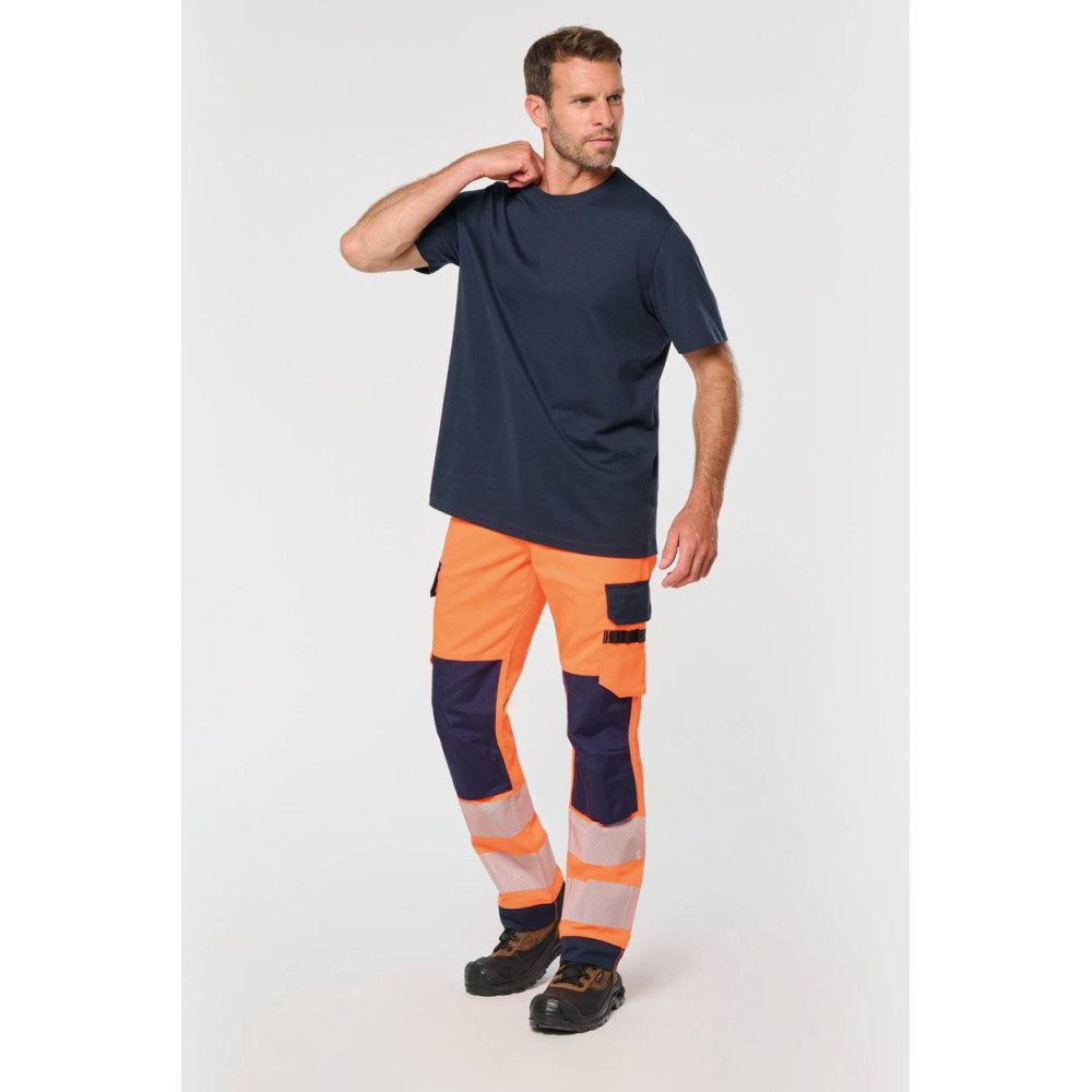 Pantalon de sécurité recyclé multipoches unisexe