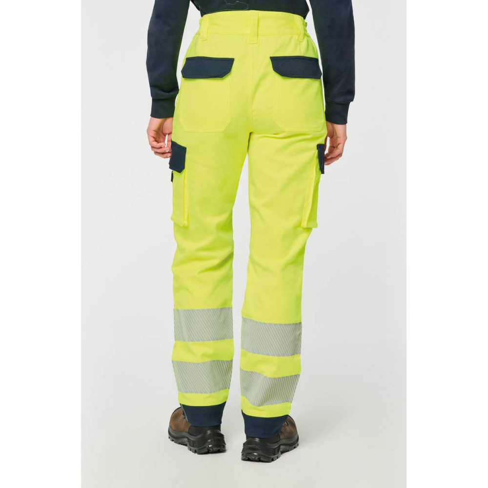 Pantalon de sécurité recyclé multipoches unisexe