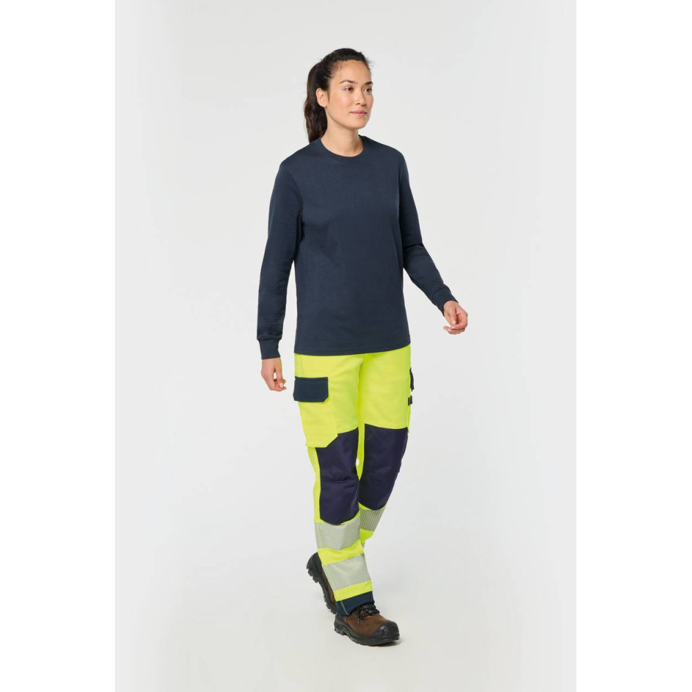 Pantalon de sécurité recyclé multipoches unisexe