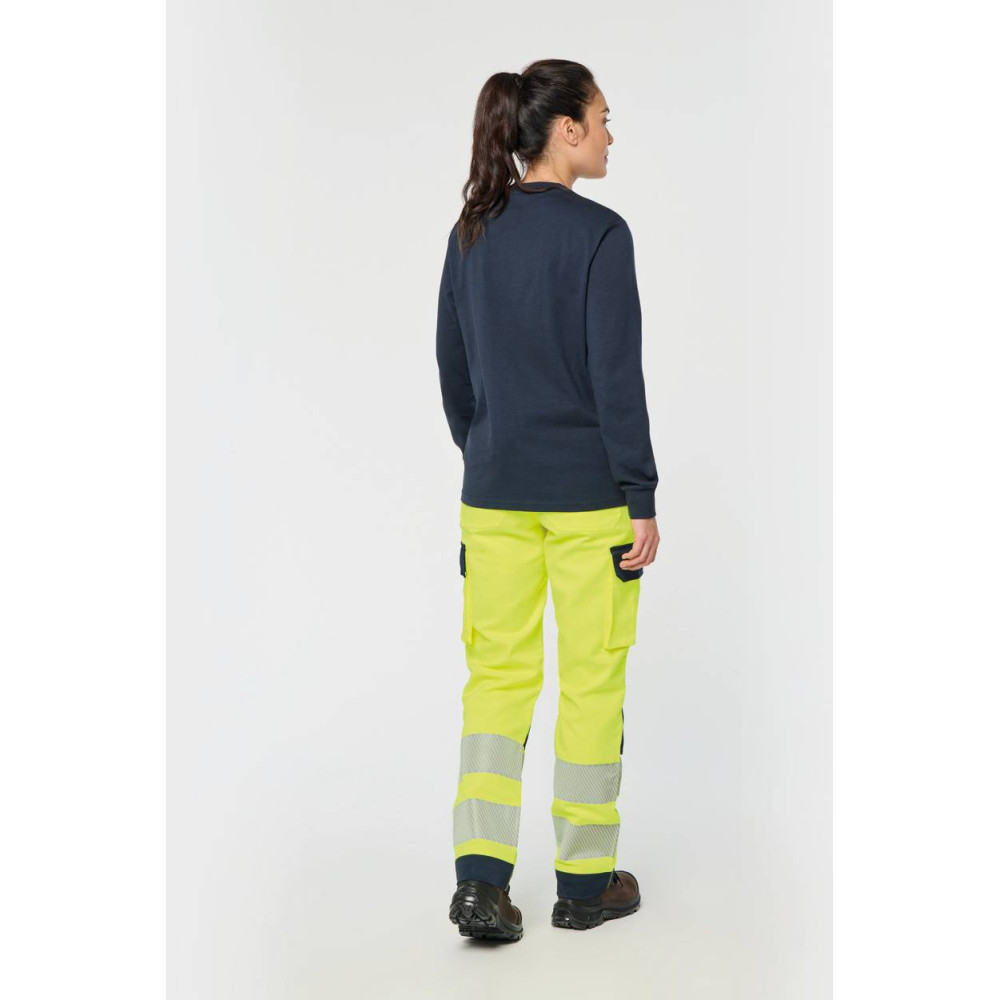 Pantalon de sécurité recyclé multipoches unisexe