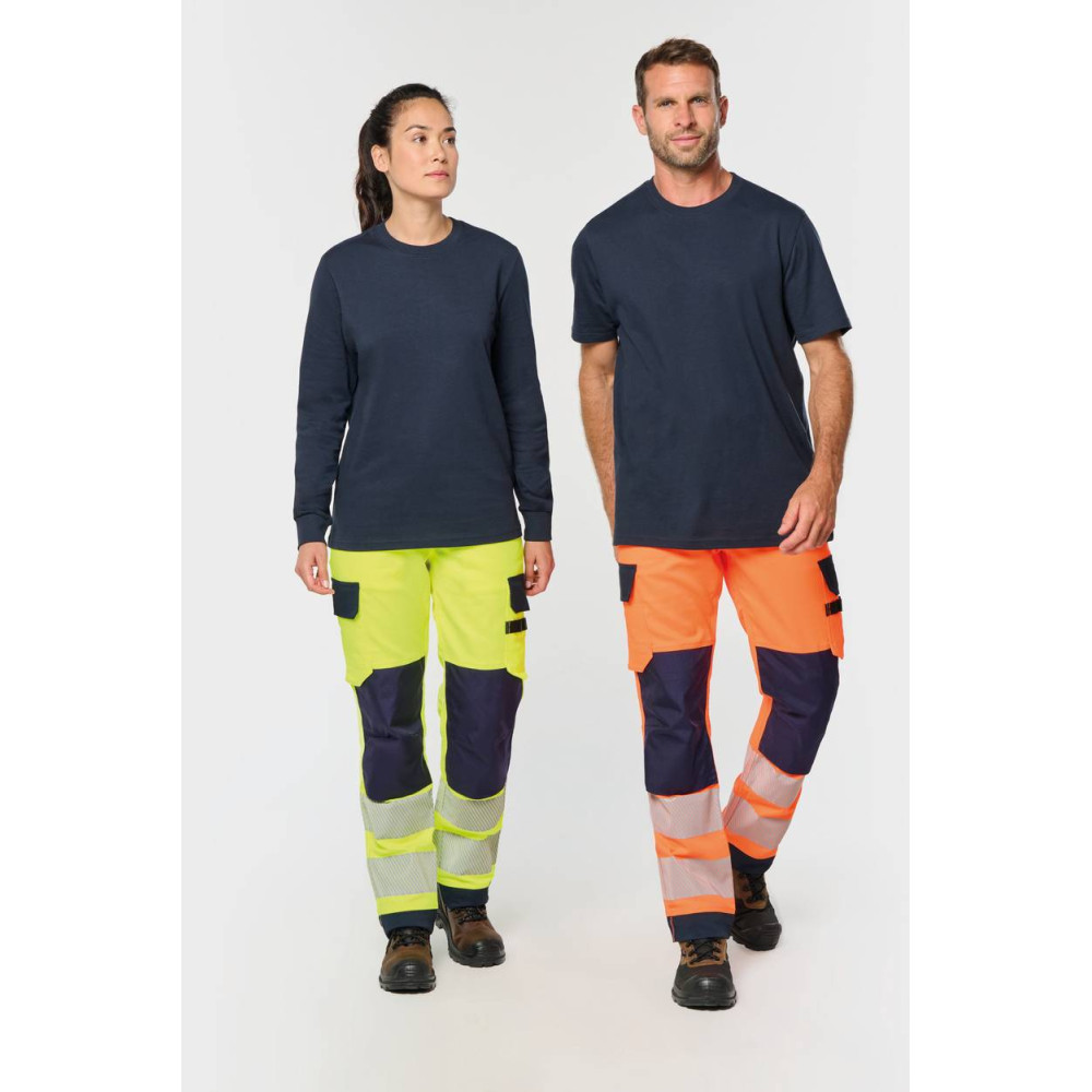 Pantalon de sécurité recyclé multipoches unisexe