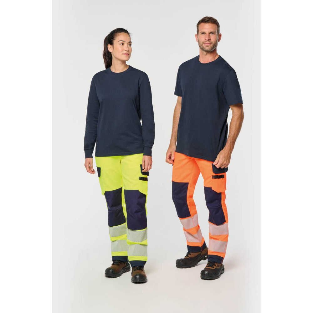Pantalon de sécurité recyclé multipoches unisexe