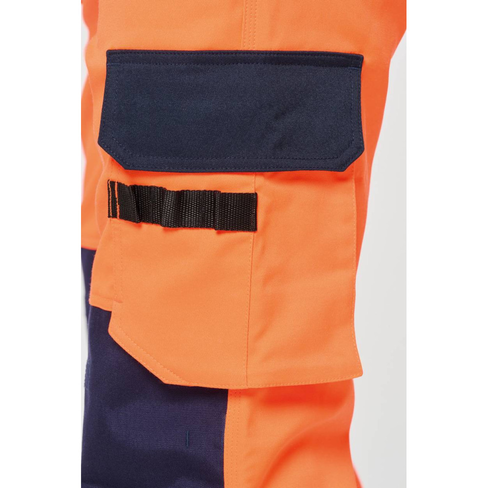 Pantalon de sécurité recyclé multipoches unisexe