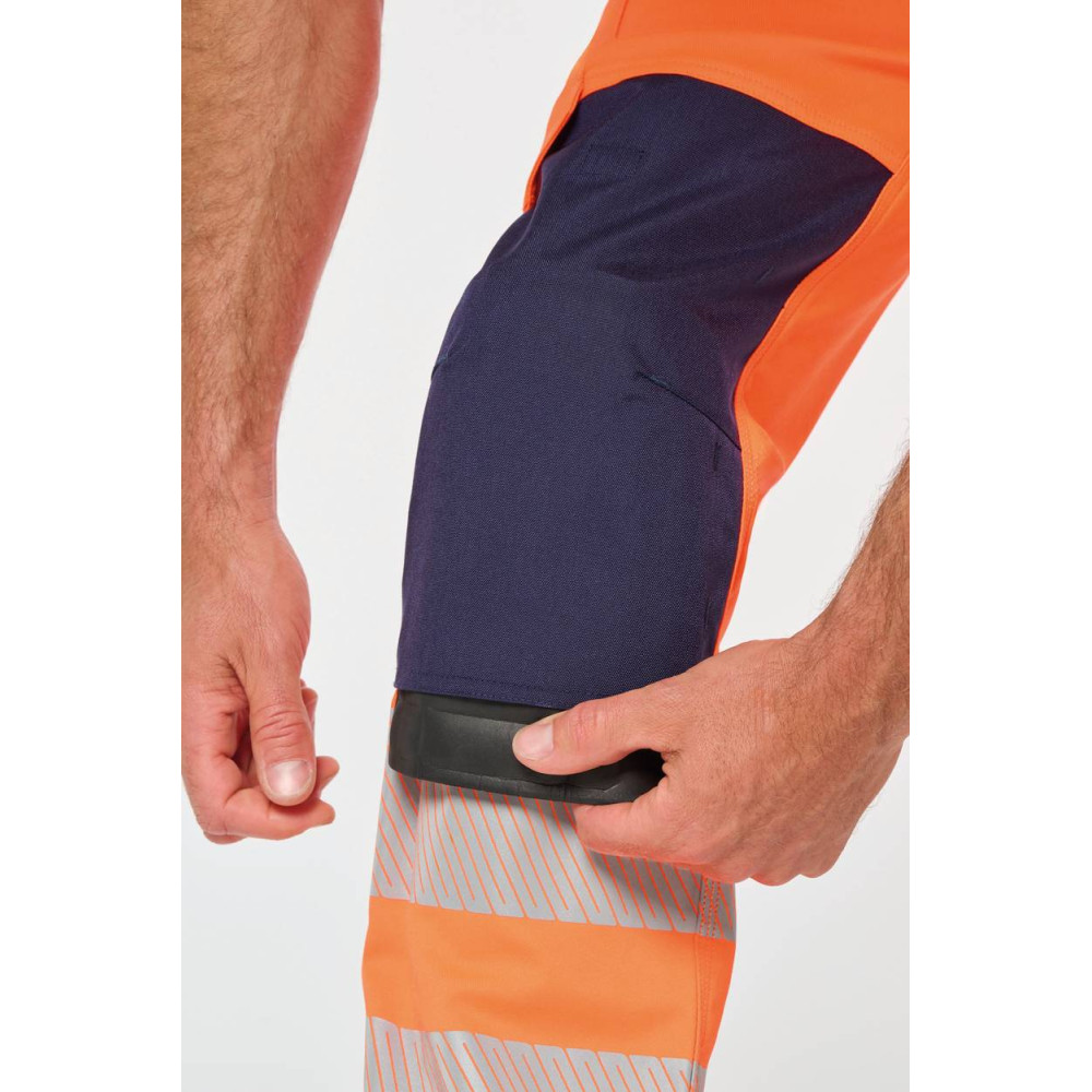 Pantalon de sécurité recyclé multipoches unisexe