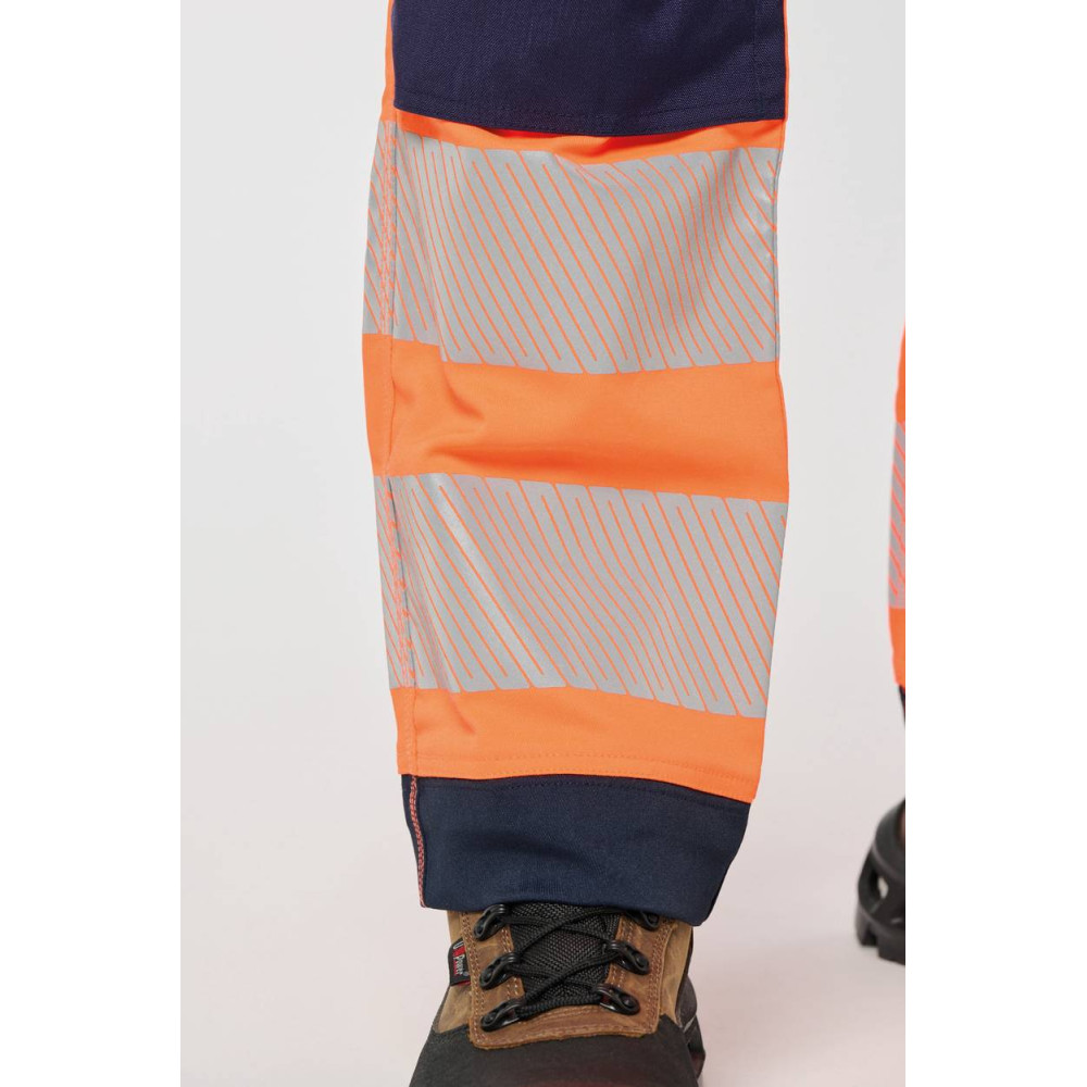 Pantalon de sécurité recyclé multipoches unisexe