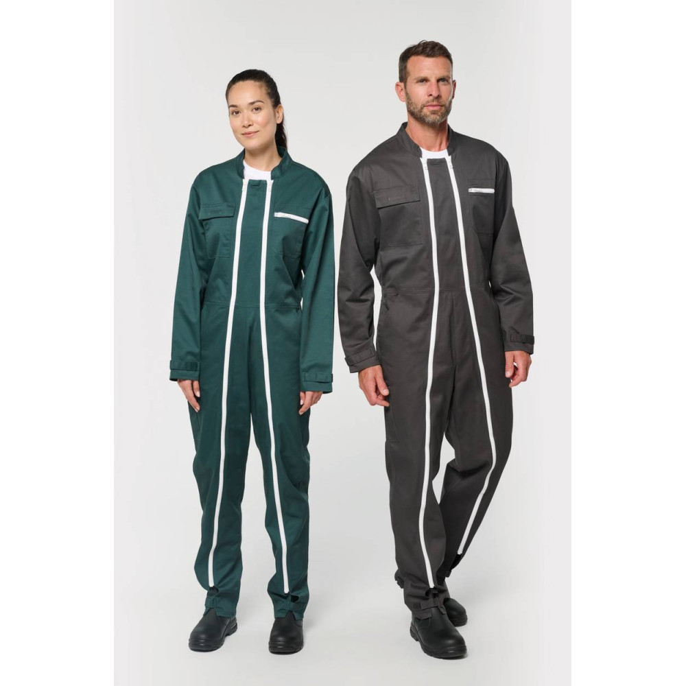 Combinaison double zip unisexe