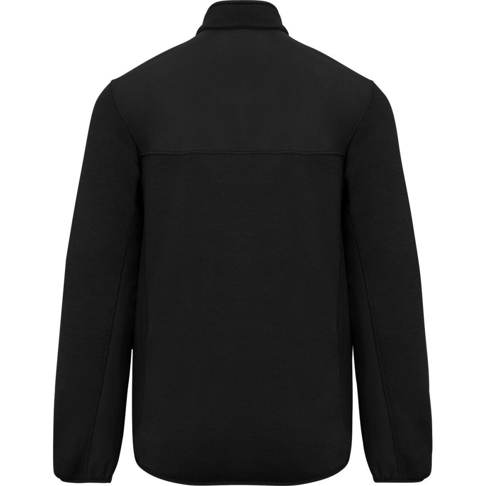 Veste recyclée en polytricot homme