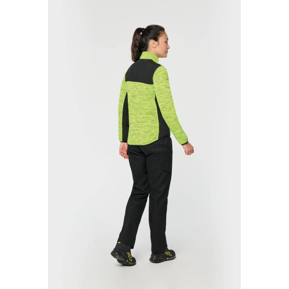 Veste recyclée en polytricot femme