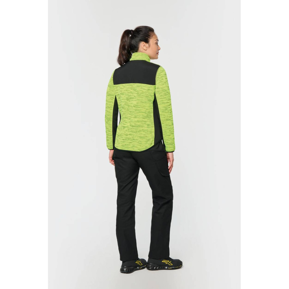 Veste recyclée en polytricot femme