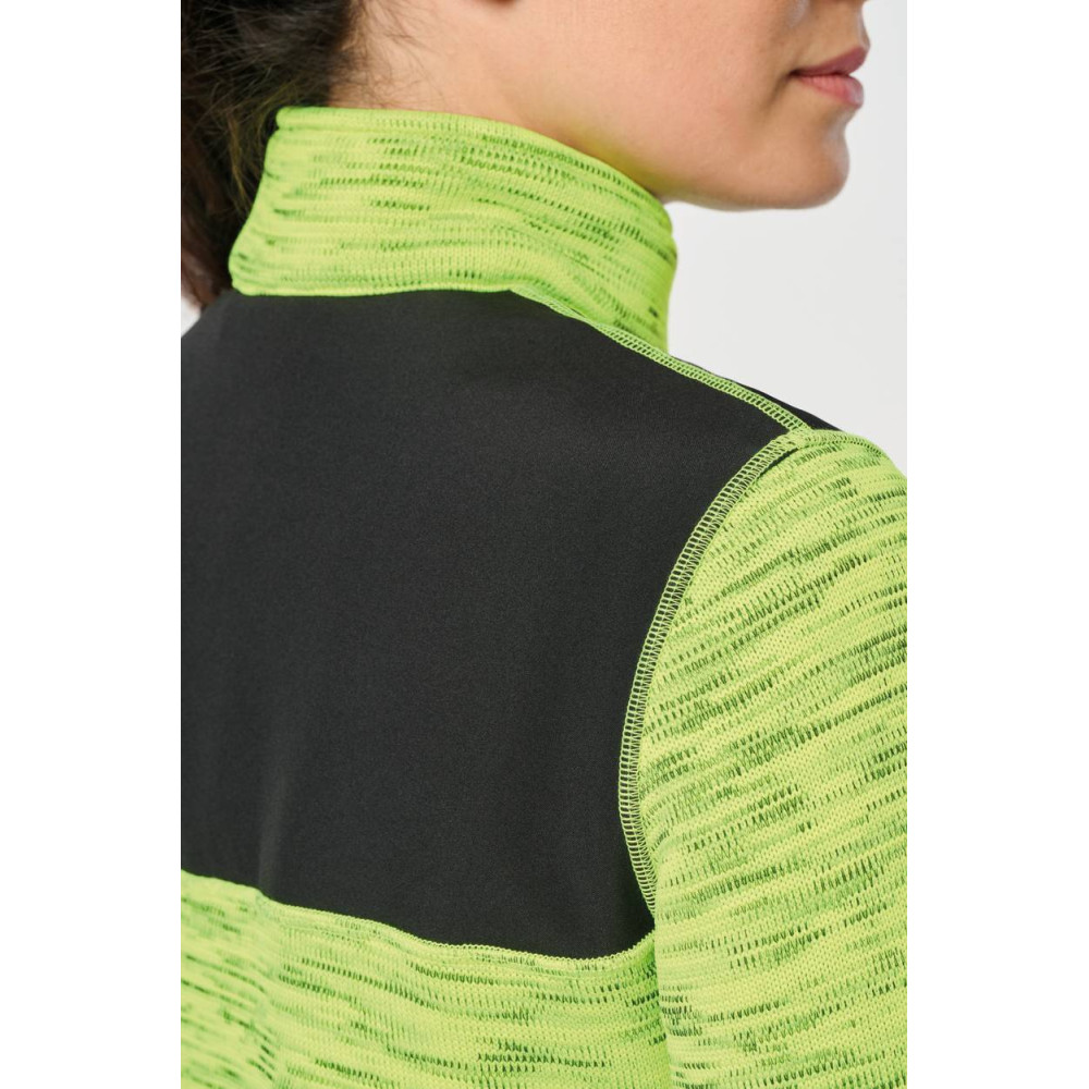 Veste recyclée en polytricot femme
