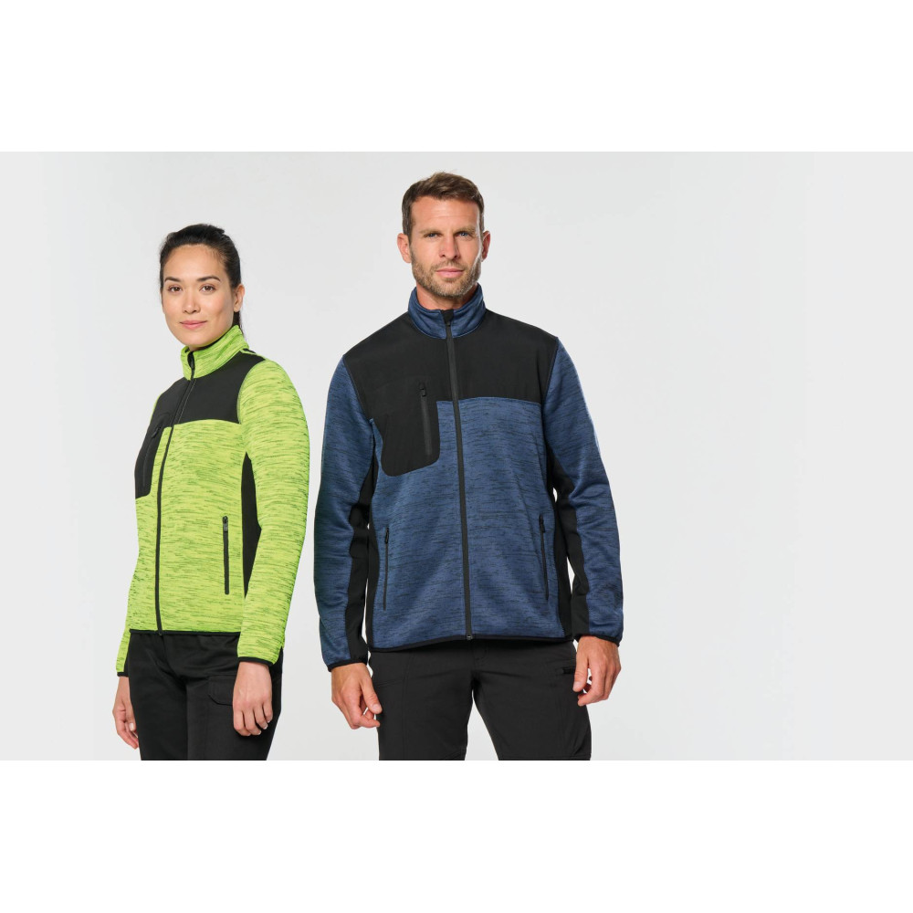 Veste recyclée en polytricot femme
