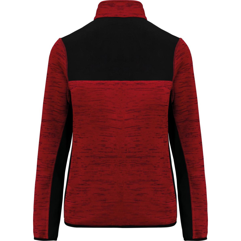 Veste recyclée en polytricot femme
