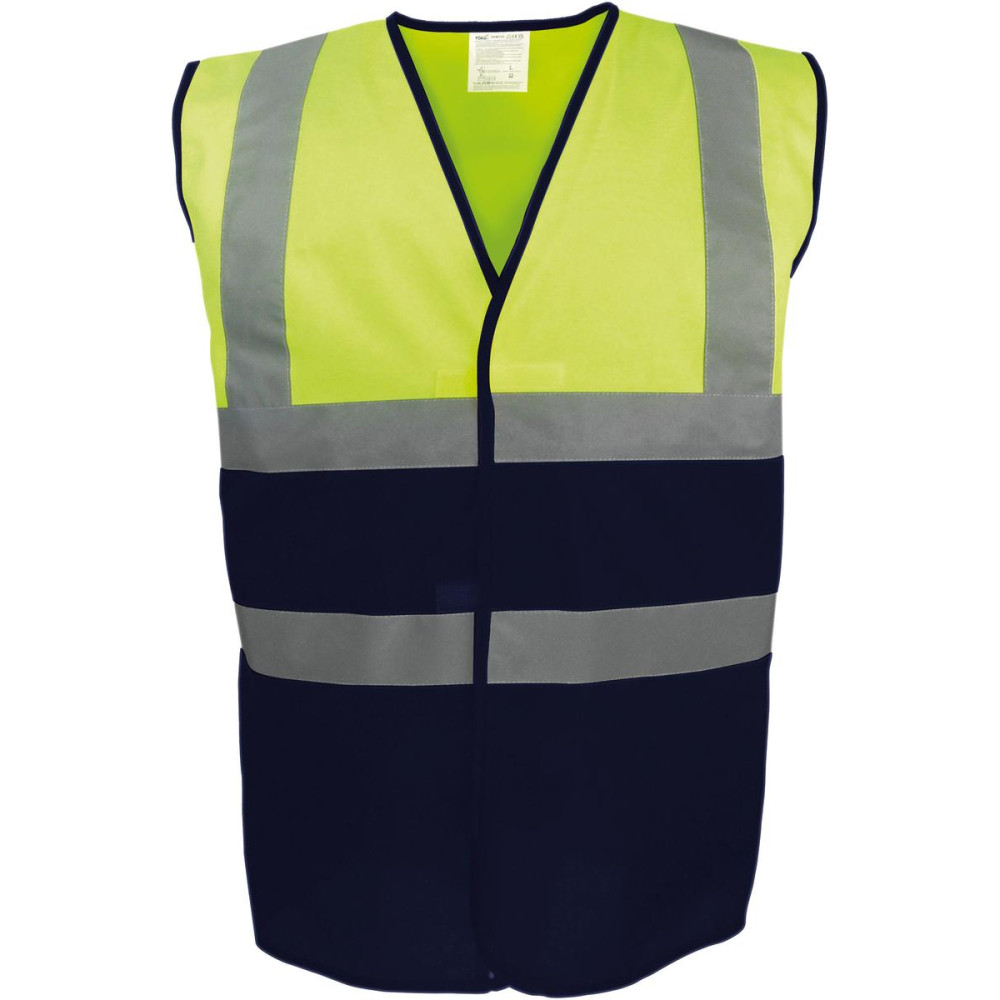 Gilet haute visibilité bicolore