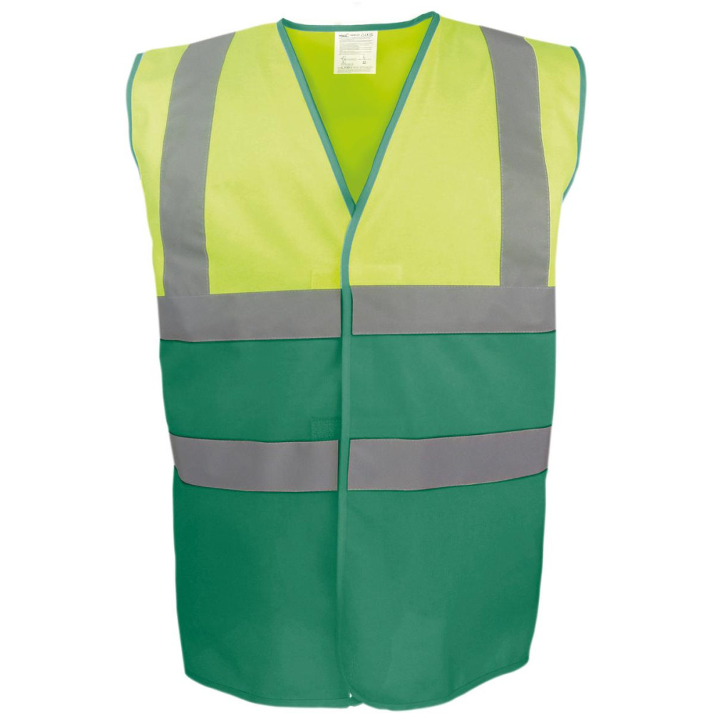 Gilet haute visibilité bicolore