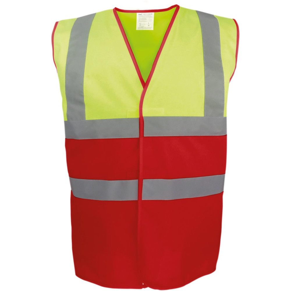 Gilet haute visibilité bicolore