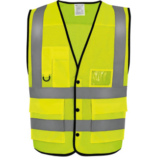 Gilet boutonné haute visibilité Eco Superior