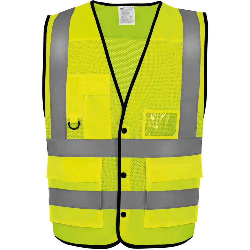 Gilet boutonné haute visibilité Eco Superior