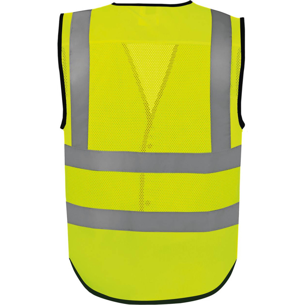 Gilet boutonné haute visibilité Eco Superior