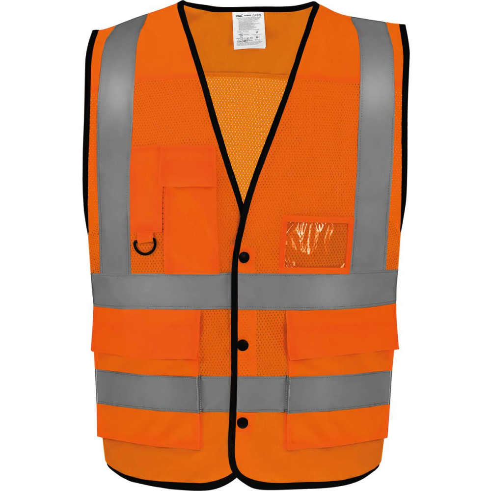 Gilet boutonné haute visibilité Eco Superior