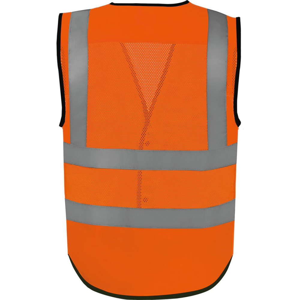 Gilet boutonné haute visibilité Eco Superior