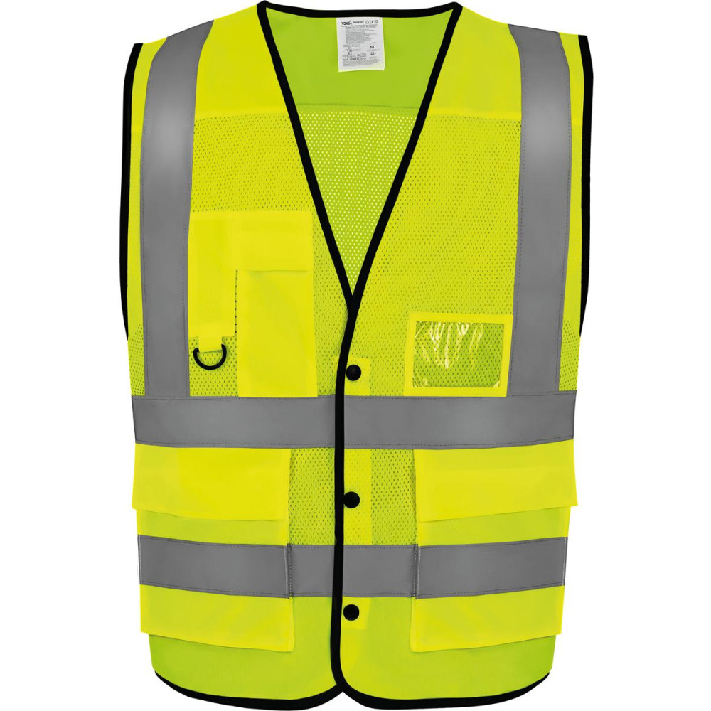 Gilet boutonné haute visibilité Eco Superior