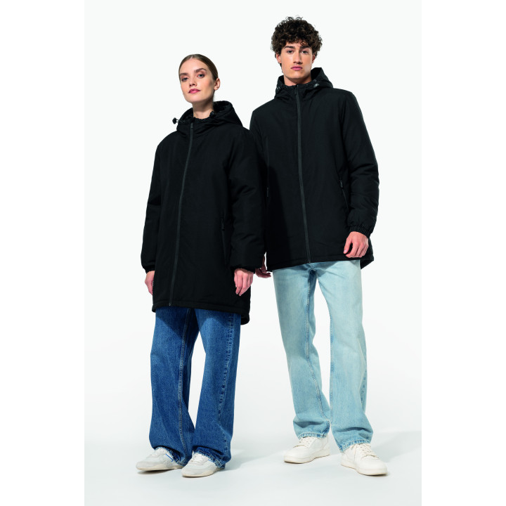 Parka tissu recyclé avec capuche Kariban imperméable