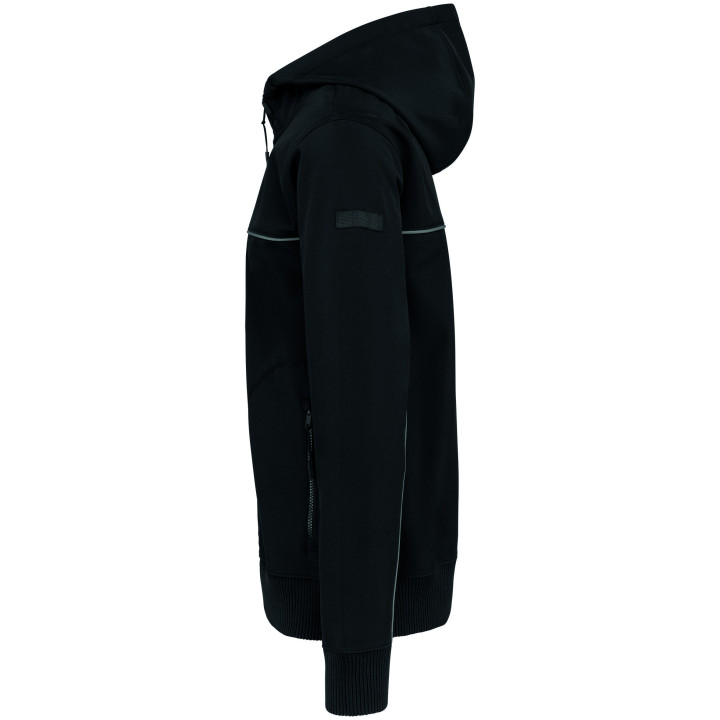 Veste softshell 3 couches bicolore unisexe travail