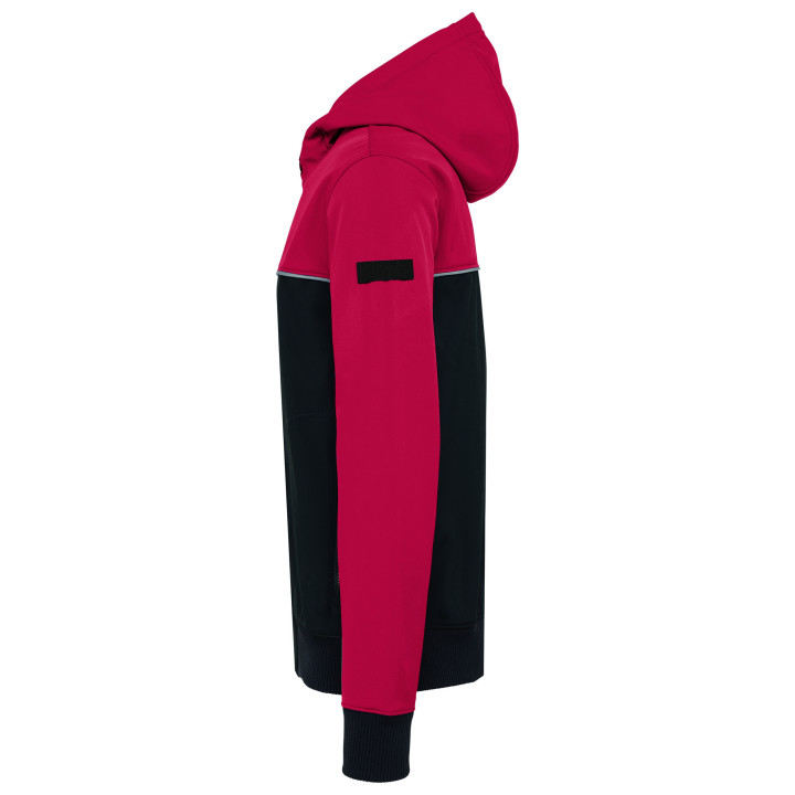 Veste softshell 3 couches bicolore unisexe travail