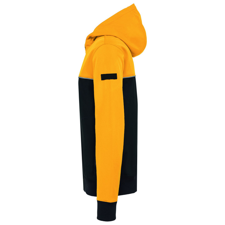 Veste softshell 3 couches bicolore unisexe travail