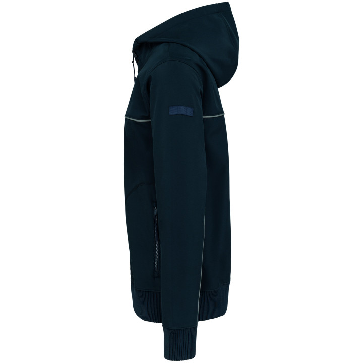 Veste softshell 3 couches bicolore unisexe travail