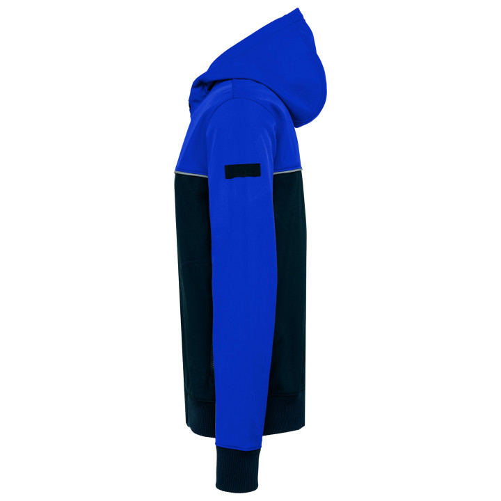 Veste softshell 3 couches bicolore unisexe travail