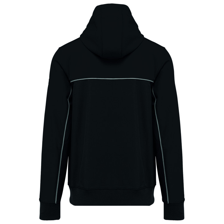 Veste softshell 3 couches bicolore unisexe travail