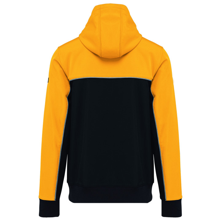 Veste softshell 3 couches bicolore unisexe travail