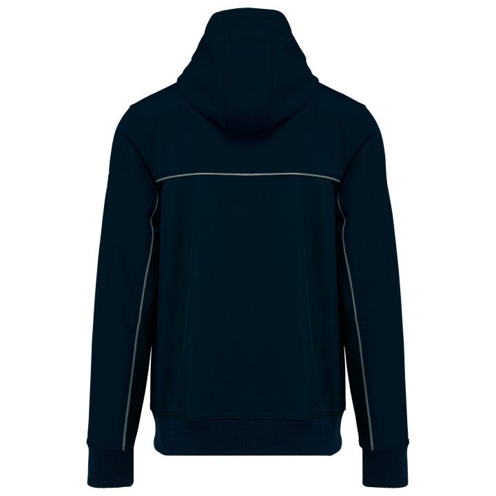 Veste softshell 3 couches bicolore unisexe travail